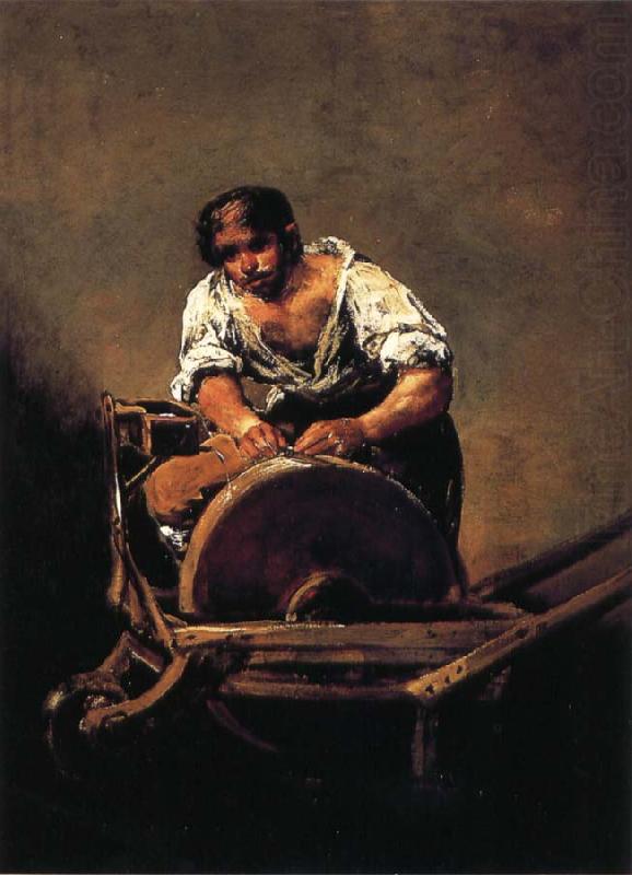 Knife Grinder, Francisco Goya